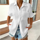 Anneke™ | Chic Blouse with Classic Shirt Collar