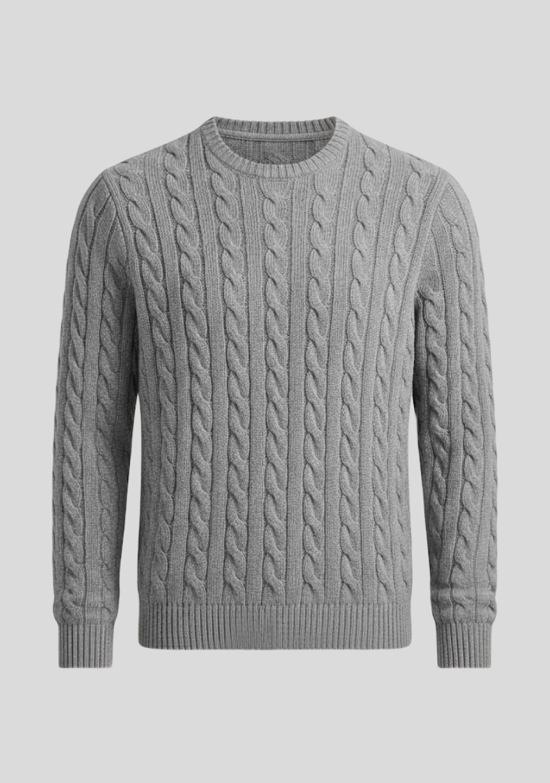 Pure Cashmere Cable-Knit Sweater