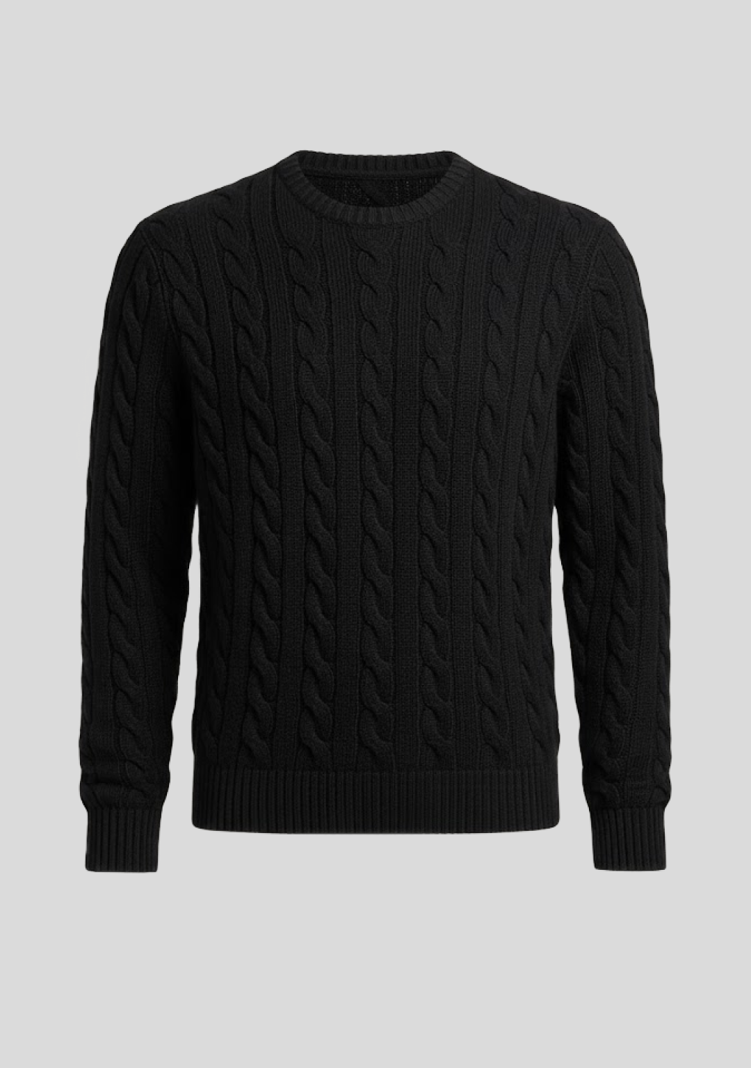 Pure Cashmere Cable-Knit Sweater