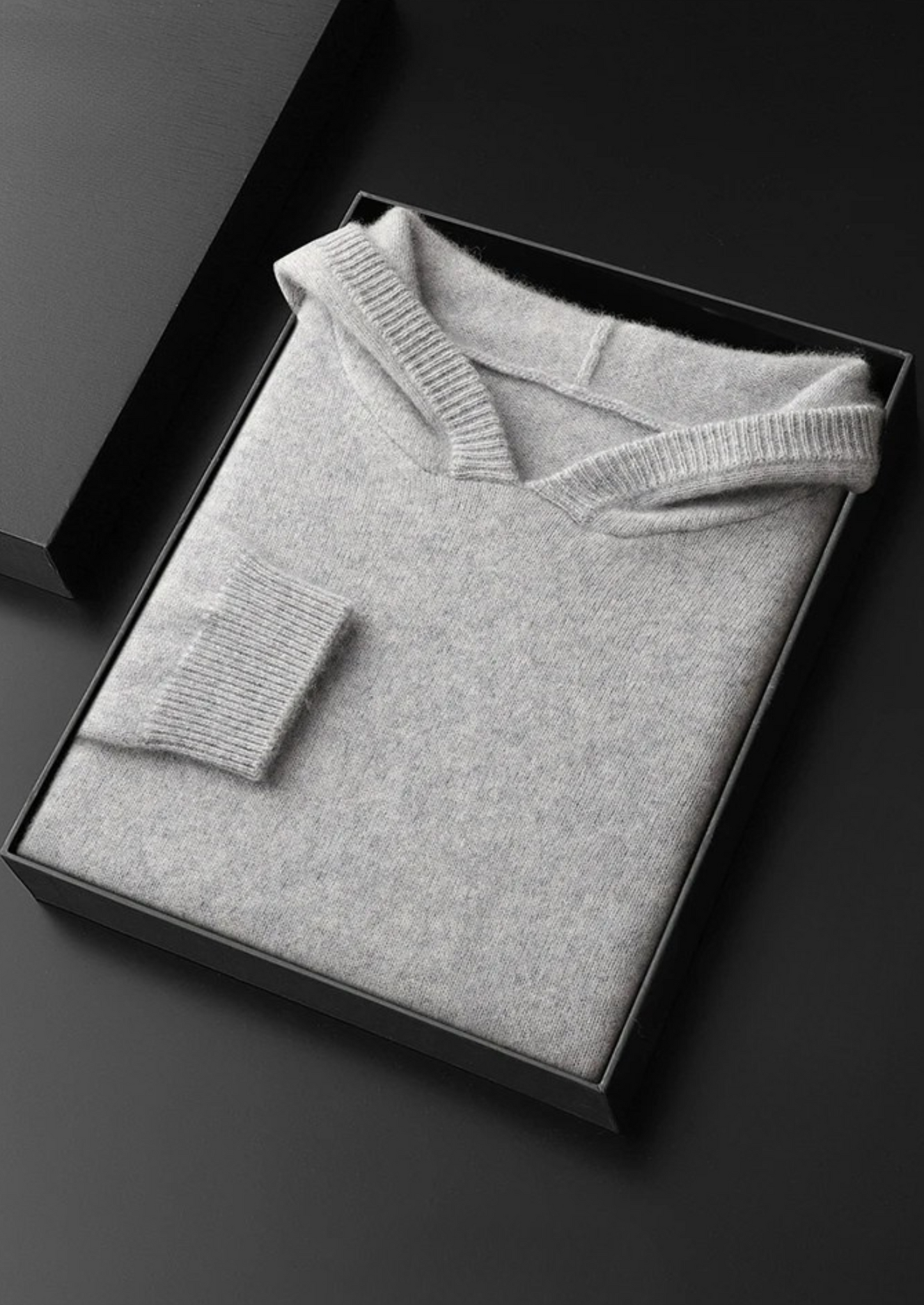 PREMIUM CASHMERE LEISURE HOODIE