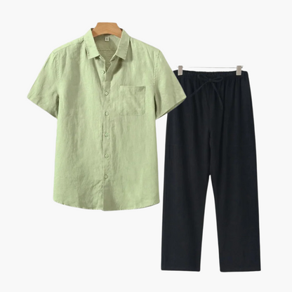 Summer Linen Set (Short Sleeve)