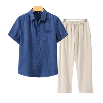 Summer Linen Set (Short Sleeve)