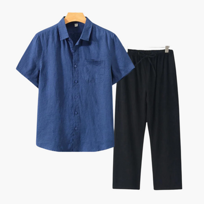 Summer Linen Set (Short Sleeve)