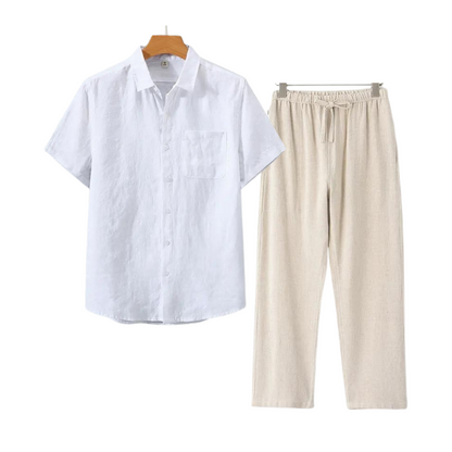 Summer Linen Set (Short Sleeve)