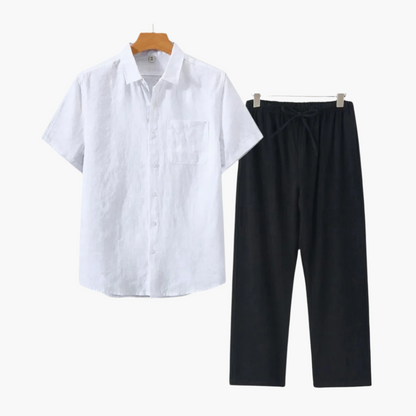 Summer Linen Set (Short Sleeve)