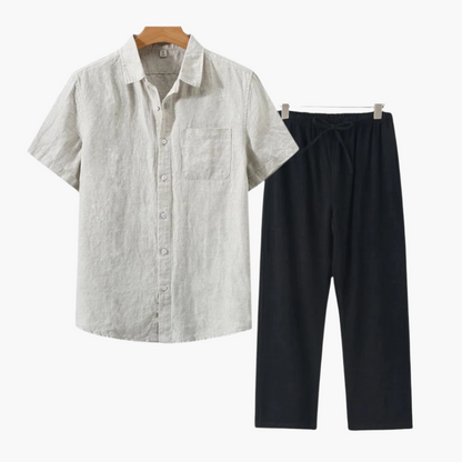 Summer Linen Set (Short Sleeve)