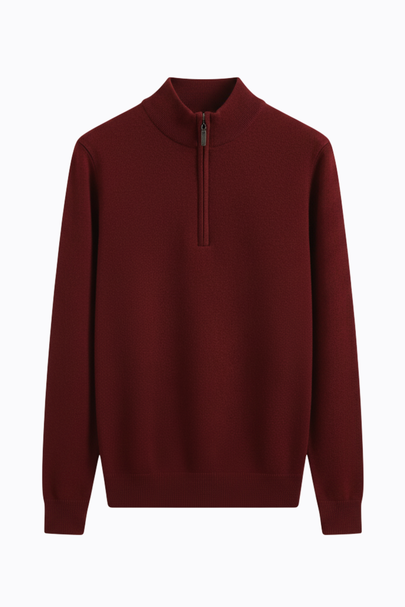 100% Merino Wool Half-Zip Sweater